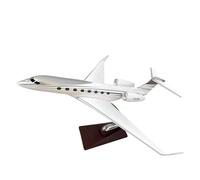 Modelo De Avión De Simulación De Avión A Reacción Gulfstream G650 Escala 1:100 Resina Fundida A Presión