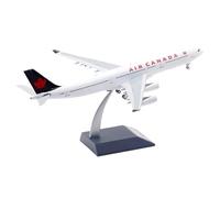 Modelo de avión Diecast Escala 1:200 para Air Canada A340-300 C-FTNQ Colección De Modelos De Aviones De Aleación Adornos De Exhibición De Recuerdo