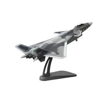 Modelo de avión Escala 1/100, J-20 La Fuerza Aérea China, Versión Desfile,Luchador, Modelo Avión De Metal Fundido Presión, Colección Exhibición