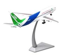 Modelo de avión Escala 1:120 para Modelo De Avión COMAC C919 Air China De Metal Fundido A Presión con Tren De Aterrizaje Base 32 Cm