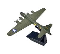 Modelo de avión Escala 1/144 para B17 B-17 Flying Fortress Heavy Bomber Metal Avión Militar Avión Modelo De Juguete