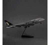 Modelo de avión Escala 1/150 para Avión B747 Singapore Airlines con Modelo Ligero De Serie De Exhibición De Aviones De Resina Fundida A Presión(W Light)