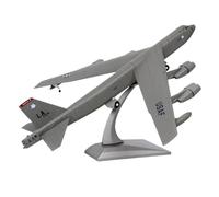 Modelo de avión Escala 1/200 para Bombardero Estratégico B-52 del Ejército, Modelo De Avión De Combate De Aleación Fundida A Presión, Pantalla De Colección De 25 Cm