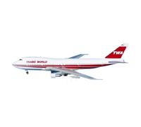 Modelo de avión Escala 1:400 For PH04568 TWA 747-100 N93110 Modelo De Avión De Metal Fundido A Presión, Adornos De Colección De Modelos Jet Airliner Kit