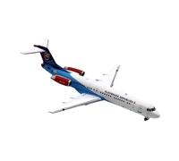 Modelo de avión Escala 1:400 para El Servicio Vuelo del Gobierno Eslovaco Fokker 100, Avión De Metal Fundido A Presión,Modelo Colección Estática