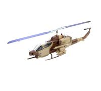 Modelo de avión Escala 1/72 para Helicóptero Rescate,Modelo Militar,Luchador del Ejército, Modelo Avión Metal Fundido Presión,decoración Colección(19CM Yellow)