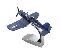 Modelo de avión Escala 1/72 para Messerschmitt Me-262 Fighter, Modelo De Avión Militar De Aleación, Modelo De Avión De Metal Fundido A Presión(F4U Fighter)