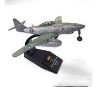 Modelo de avión Escala 1/72 para Messerschmitt Me-262, Modelo De Avión Militar De Aleación De Combate, Modelo Estático De Metal Fundido A Presión(Me-262 Fighter)
