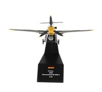Modelo de avión Escala 1:72 para Modelo Avión Combate Bf-109 / Me-109 - Réplica De Avión De Combate Fundido A Presión - Mini Juguete Decorativo