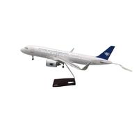 Modelo de avión Escala 1/80 para Ariane Afganistán Aircraft A320 Neo, Modelo Avión De Resina Fundido A Presión Iluminado, Pantalla Serie Estática(No Light)