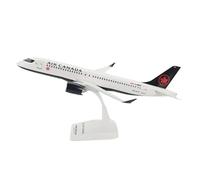 Modelo de avión estático con Ruedas A220-300 a Escala 1:100 Ideal para colección y decoración Escritorio Juego de Pasatiempos en Miniatura