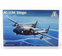 MODELO DE AVIÓN ESTÁTICO ITALERI FIRECHILD AERONAVE AC-119K STINGER MILITAR...