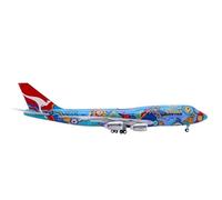 Modelo de avión For Qantas Airways Qantas B747-300 Aviones VH-EBU Fundición A Presión Escala 1:200 Modelo Colección Adornos De Aleación Simulación Airliner Kit