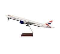 Modelo de avión LED extra grande de British Airways Boeing 777-300ER - Escala 1/157