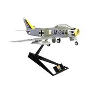 Modelo De Avión Militar Estático Alemán F-86F Sabre 3/JG71 De 1963 Escala 1:72 Aficionados Militares