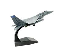 Modelo de avión Modelo A Escala 1/100 para F-15 Strike Eagle Fighter Air Force, Modelo De Avión De Metal Fundido A Presión, Decoración Coleccionable