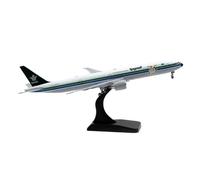 Modelo de avión Modelo A Escala 1:400, B777-300ER Aerolíneas Arabia Saudita, HZ-AK28, Colección Aviones De Material Aleación Fundido A Presión