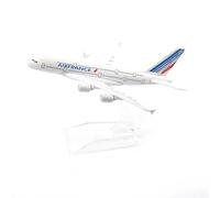 Modelo de avión Modelo Avión con Pantalla Estática De 16 Cm para Air France Concorde, Modelo Avión Metal Fundido A Presión 1:400, Juguetes Avión(France A380)