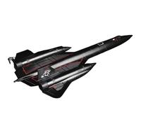 Modelo de avión Modelo Aviones Fundidos A Presión, Aleación Simulación Supersónica, Avión Reconocimiento Gran Altitud, SR-71 Blackbird, 1/72