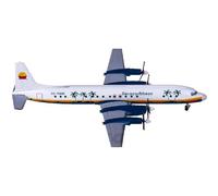 Modelo de avión Modelo Coleccionable A Escala 1:400 For Modelo De Avión De Metal Fundido A Presión AC411096 Il-18 De Aviación Rusa CU-T1532 Airliner Kit