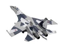 Modelo de avión Modelo De Avión 1/100 Caza De La Fuerza Aérea Rusa Su 35 Avión Modelo De Aleación Fundido A Presión 1:100 Aviones De Metal(Su 35 2 Fighter)
