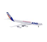 Modelo de avión Modelo De Avión A Escala 1:200 De Aleación De Metal For El Modelo De Avión Fundido A Presión A340-200 House Color F-WWBA
