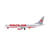 Modelo de avión Modelo De Avión A Escala 1:400, Aleación para Malta Ryanair B737-MAX8, Colección 9H-VUC, Regalo De Recuerdo