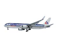 Modelo de avión Modelo De Avión A Escala 1:400 For Aerolíneas 767-300ER N395AN, Modelo De Aviación De Metal Fundido A Presión, Adornos Estáticos Airliner Kit