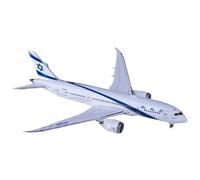 Modelo de avión Modelo De Avión A Escala 1:400 para Modelo De Aviación En Miniatura De Avión Fundido A Presión EL AL 787-8 4X-ERB Airliner Kit
