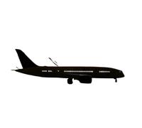 Modelo de avión Modelo De Avión Boeing B787 De Air Canada, Escala 1:130, Fundido A Presión De Resina, Modelo De Avión con Pantalla Estática Y Ruedas Ligeras(with Lights Canada)