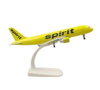 Modelo de avión Modelo De Avión De Metal 20 Cm 1:400 para Spring Airlines A320 Material De Aleación Réplica con Tren De Aterrizaje(Spirit of America)