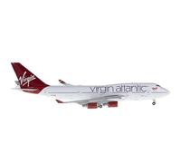 Modelo de avión Modelo De Avión Escala 1:400 For GJVIR1503 VA 747-400 G-VXLG,colección De Modelos De Aleación Fundida Presión En Miniatura,Recuerdo Airliner Kit