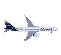 Modelo de avión Modelo De Avión Fundido A Escala 1:400 For NG53202 AeroGal 757-200 HC-CIY, Modelo Terminado De Aleación De Simulación Airliner Kit