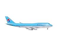 Modelo de avión Modelo De Avión Korean Air De 47cm para Boeing B747, Modelo De Resina Fundido A Presión A Escala 1:160 con Luces Y Ruedas(No Light A380)