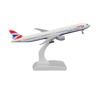 Modelo de avión Modelo De B777-300 Fundido A Presión, 18CM, 1:400, para Aerolíneas Británicas, Base ABS, Trenes De Aterrizaje, Avión De Aleación
