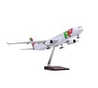 Modelo de avión Modelo De Resina Fundida A Escala 1:135 para Portugal Airlines Airbus A330 con Luces Y Ruedas Modelo De Avión(No Light)