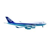 Modelo de avión Modelo De Resina Fundida A Presión 1:150 con Ruedas Y Luces LED, Avión para Modelo De Avión Boeing B747-400 Ana Japan Airlines
