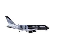 Modelo de avión Modelo Fundido A Presión De 45 Cm para Air New Zealand Airbus A380 Avión Airbus De Resina A Escala 1:160 con Luces Y Ruedas(No Light)