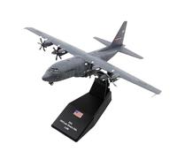 Modelo de avión Modelo Militar A Escala 1/200 para AC-130, Avión De Combate De Ataque Terrestre, Avión De Metal Fundido A Presión(C-130 J)