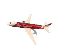 Modelo de avión para Avión De Pasajeros A320 AirAsia, Modelo De Avión De Simulación De Aleación De 16cm, Juguetes para Niños