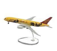 Modelo de avión para China Southern Airlines A350 Avión De Aleación Escala 1:400 Modelo De Avión De Metal Fundido A Presión Exhibición De Colección Estática(Yellow)