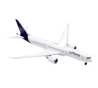 Modelo de avión para Lufthansa B787-9 Fundición A Presión Escala 1:400 Avión D-abpa Aleación De Simulación Modelo De Avión Colección De Decoración
