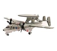 Modelo de avión para S14 1/144 E-2D Avión Alerta Temprana VAW-121 Cola Azul Modelo De Avión Aleación De CVN-68 Decoración Colección De Juguetes