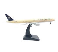 Modelo de avión para Saudi Airlines Boeing 777 Modelo Avión 16 CM Aleación Metal Fundido A Presión Avión Modelo Exhibición Estática Juguete(16CM 112)