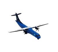 Modelo de avión Regalo De Avión Coleccionable De Aleación 1:400 para LH4258 Tudo Azul Airlines ATR72-500 Modelo De Avión Fundido A Presión