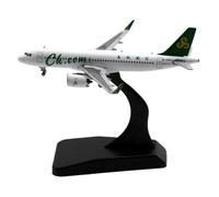 Modelo de avión Regalo De Avión Coleccionable De Aleación 1:400 para Spring Airlines Airbus A320neo Modelo De Avión Fundido A Presión