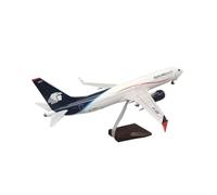 Modelo De Avión Resina B737 México Escala 1:85 47 Cm con Tren Aterrizaje Y Base para Colección Aficionados Militares(No Light)