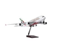 Modelo de avión Resina fundida a presión A380 Escala 1/160 Juguete colección Recuerdo decoración exhibición Juego de Pasatiempos en Miniatura(Non-Lighted)