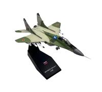 Modelo de avión Volador Avión De Combate Norcoreano MIG-29 Fulcrum C A Escala 1:100 Modelo Metal For Coleccionar Aviación Aviones Modelo(Mig29 Russian)