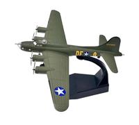 Modelo de avión Volador Avión Militar Metal B-17 La Segunda Guerra Mundial Modelo Colección Escala 1/144 For Bombardero Pesado Flying Fortress Aviación Aviones Modelo